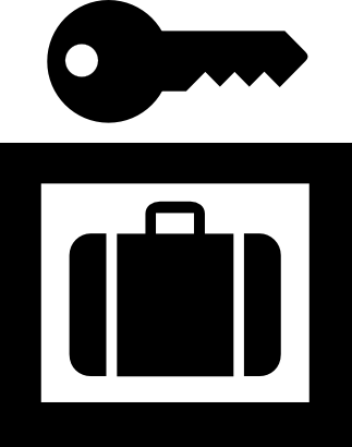 Icône clé valise à télécharger gratuitement